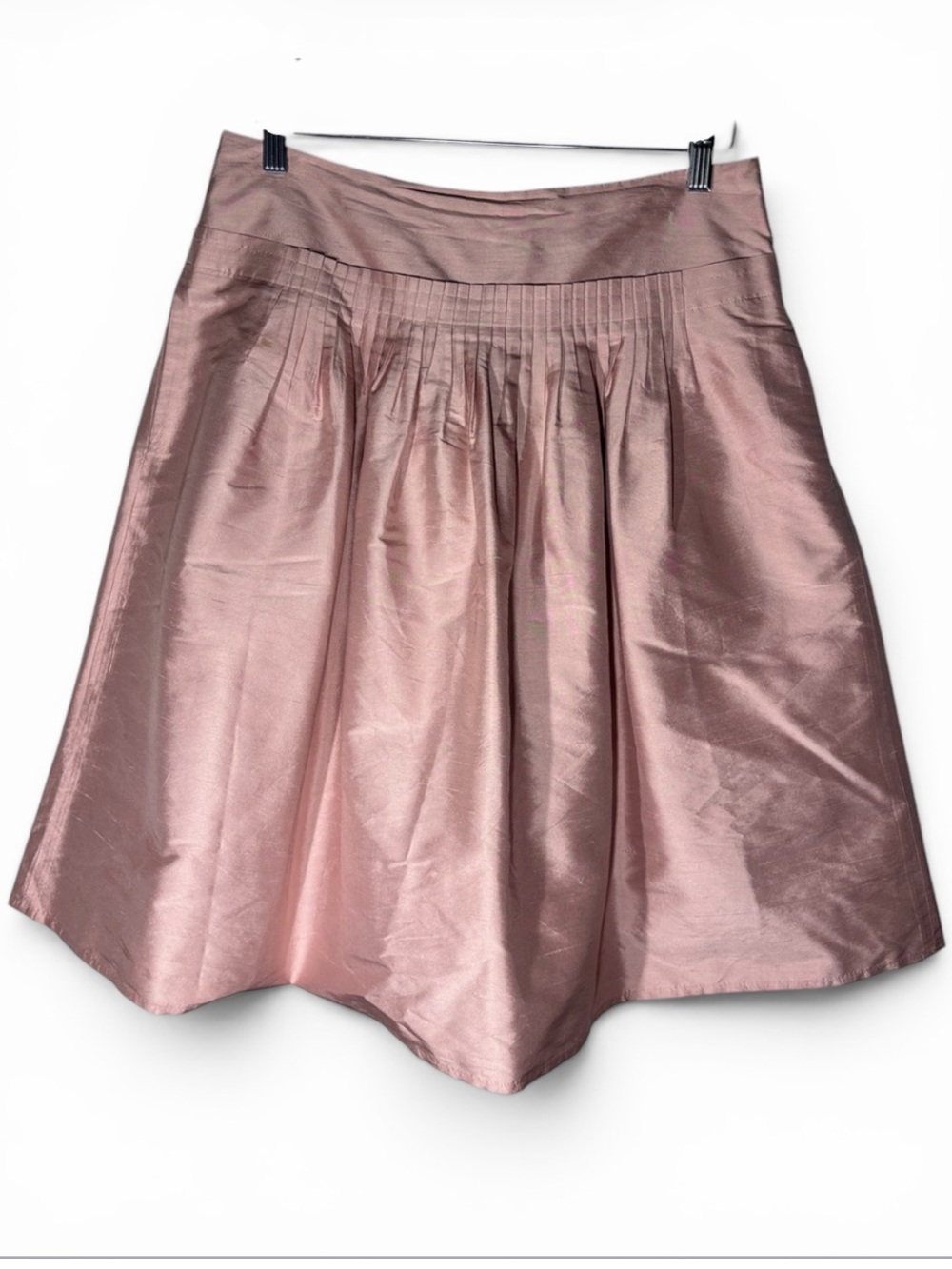 DKNY City Vintage Silk Dupioni Skirt - Picture 5 of 15